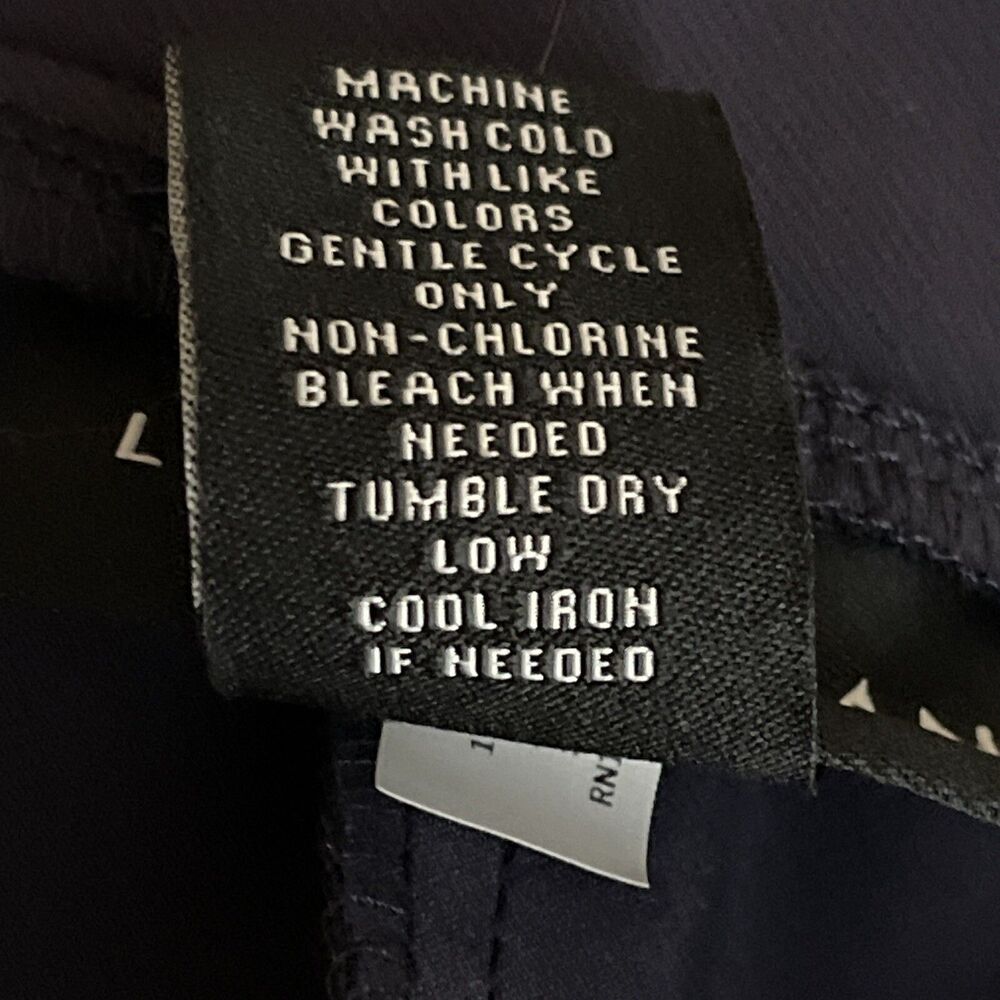 NWT Lane Bryant On The Go Pants PLUS 26 Ankle Mid-Rise Blue-Gray Pockets - Picture 9 of 14